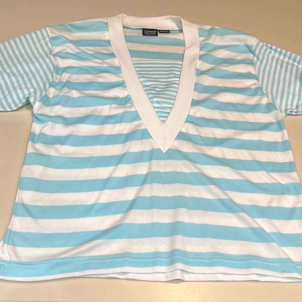 Vintage 1989, Catalina top stripes Large, NWT